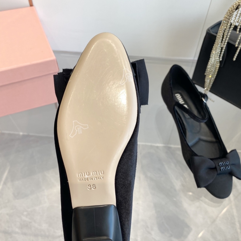 Miu Miu flat shoes